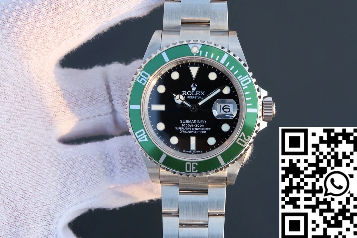 Submariner Green 16610LV-93250 JF Rolex Bezel Factory 0922